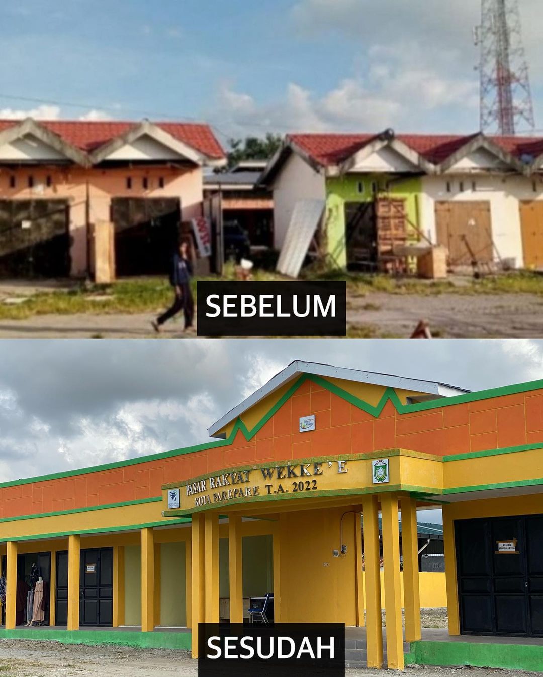 Percepat Pasar Wekkee Parepare Beroperasi, Taufan Pawe Minta Ratusan Pedagang Ditata Baik